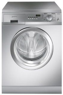 Smeg WD1600X7 Waschmaschine / AAA / 1600 UpM / 5 kg / 0.95 kWh / 47 Liter / Digitalanzeige / edelstahl Elektro Grogerte