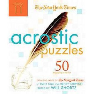 The New York Times Acrostic Puzzles (11) (Paperb