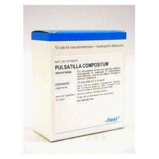 Heel   Pulsatilla Compositum 10 vials Health & Personal Care