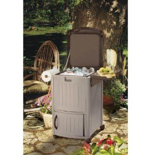 Suncast Patio Cooler, 77 Quarts (Discontinued by Manufacturer)  Outdoor Cooking Products  Patio, Lawn & Garden