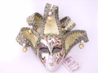 Shop Gold Brocade Jollini Miniature Ceramic Venetian Mask at the  Home Dcor Store