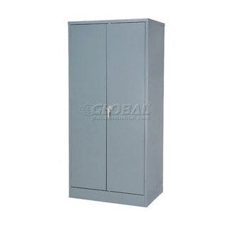 Steel Storage Cabinet 36x18x72 Gray 