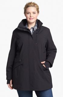 Kristen Blake Raincoat with Detachable Hood (Plus Size)