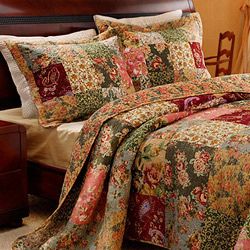 Antique Chic Quilted Shams (set Of 2)