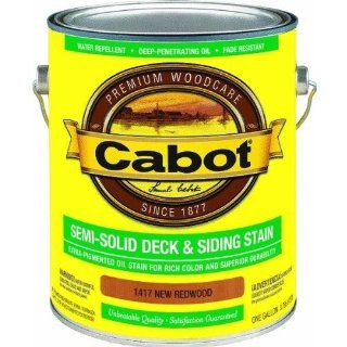 Cabot 140.0001417.007 New Redwd S/t Deck Stain   Oil Based Household Wood Stains  