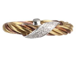 Charriol Ring Modern Cable Mix 02 39 S115 11 Gold Brown