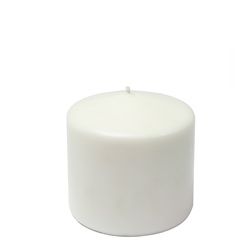 3x3 Inch White Pillar Candles (case Of 12)