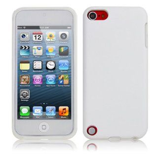 Cbus Wireless White Hard Case + White Silicone Skin Cover (2in1 Case) for Apple iPod Touch 5 5th gen. Cell Phones & Accessories