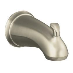 Kohler K 10280 4 bn Vibrant Brushed Nickel Forte Sculpted Diverter Bath Spout