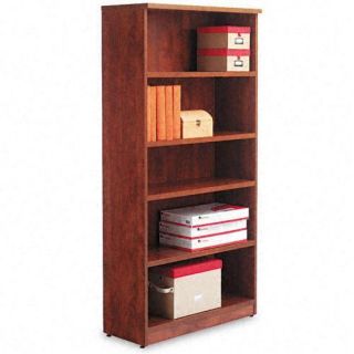 Alera Valencia Series 5 shelf Light Brown Bookcase