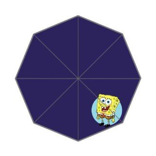 Custom Sponge Bob Foldable Umbrella CU 266 Sports & Outdoors