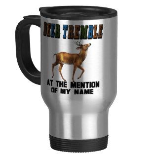 Funny Deer Tremble Coffee Mugs