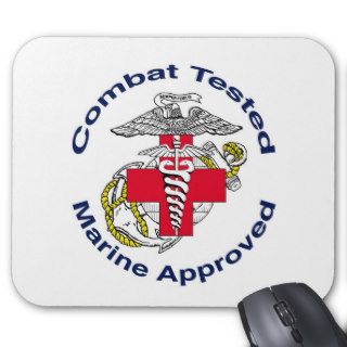 Combat Tested Marine Approved Mouse Pad