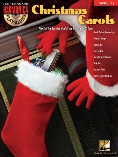 Christmas Carols   Harmonica Play Along Volume 11   Book and CD Package Musical Instruments