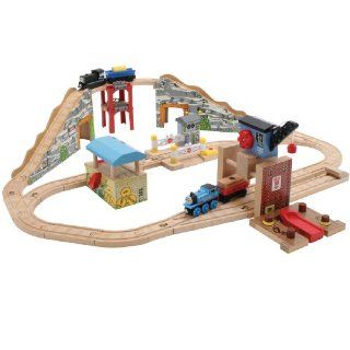 Thomas And Friends Wooden Railway   Quarry Adventures Set Toys & Games