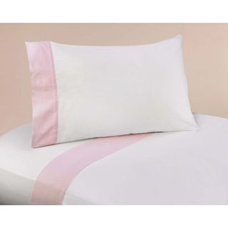 Sweet Jojo Designs 200 Thread Count Pink French Toile Bedding Collection Sheet Set