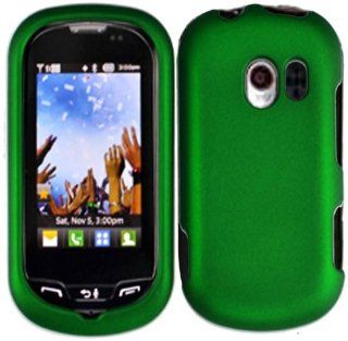 LG Extravert Vn271 An271 Un271 Accessory   Green Hard Case Proctor Cover + Free Lf Stylus Pen Cell Phones & Accessories