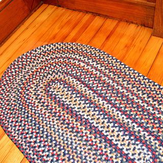 Watch Hill Multi color Indoor/ Outdoor Braided Rug (3 X 5)