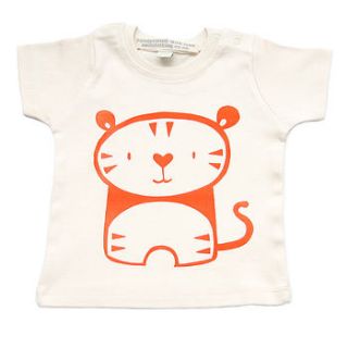 tiger organic cotton t shirt by nell