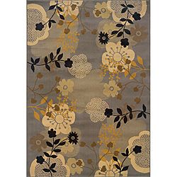 Grey/ Gold Transitional Area Rug (310 X 55)