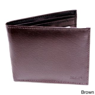Kozmic Mens Fine grain Leather Bifold Wallet