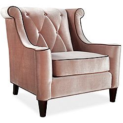 Modern Caramel Velvet Chair