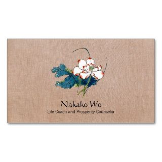 White Lotus Flower Healing Arts Holistic Health Business Cards