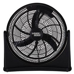 Black   Decker 16 inch Floor Fan