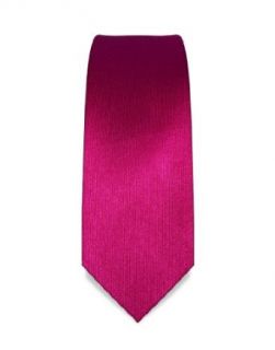 VB Tie   fuchsia   unicolour  skinny at  Mens Clothing store Neckties