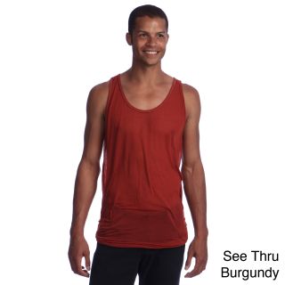 American Apparel American Apparel Unisex See thru Oversized Tank Red Size L