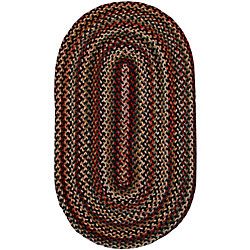 Watch Hill Multi color Indoor/ Outdoor Braided Rug (2 X 6)