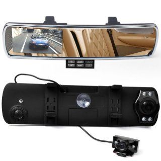 E PRANCE New 4.3"TFT HD Car Rearview Mirror Camera + G Sensor + H.264 + MOV + AV Out + Infrared Night Vision + 140 Wide Degree Automotive