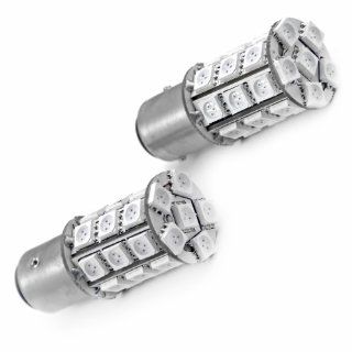 Oracle Lighting 115718L3CR Red 18 LED 3 Chip 1157 SMD Bulb Automotive