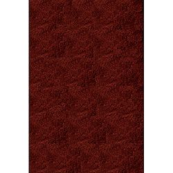 Handmade Posh Red Casual Shag Rug (8 X 10)