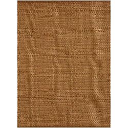 Hand woven Casual Natural Jute Rug (8 X 11)