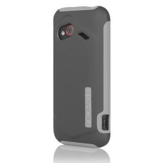 Incipio HT 275 SILICRYLIC DualPro Case for HTC DROID Incredible 4G LTE   1 Pack   Retail Packaging   Dark Gray/Light Gray Cell Phones & Accessories