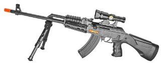 King P207 AK 47 Spring Airsoft Gun Folding Bi Pod FPS 275  Airsoft Pistols  Sports & Outdoors