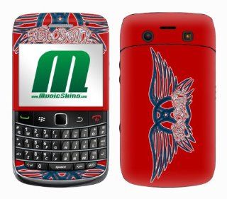 MusicSkins, MS AERO20043, Aerosmith   Wings Red, BlackBerry Bold (9700), Skin Cell Phones & Accessories