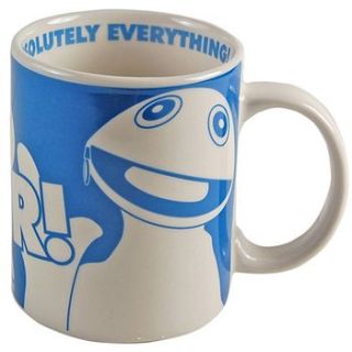 'i'm so clever' zippy rainbow mug by lucky roo