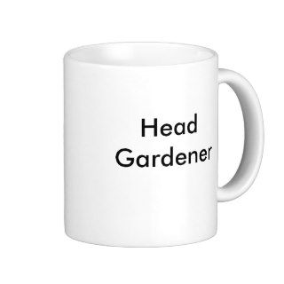 Head Gardener Coffee Mug