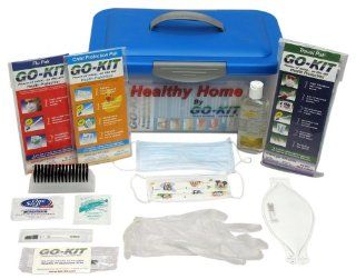 Go Kit Flu and Infectious Diseases Protection Kit, Healthy Home Kit for a Family of Four Health & Personal Care