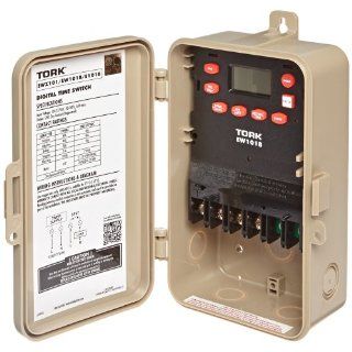NSI Industries EW101B EW Series Multipurpose Control 7 Day Time Switch, 120 277 VAC Input Supply, 1 Channel, SPST Output Dry Contact Timers