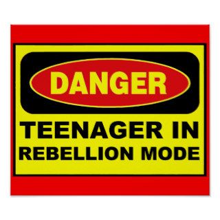 Teenage Rebellion Poster