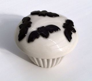 halloween cupcake by jp ceramics