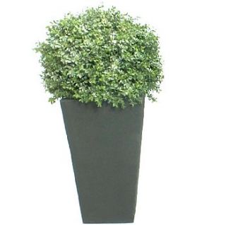 artificial frosted boxwood ball by artificial landscapes