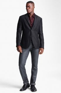 John Varvatos Collection Blazer, Dress Shirt & Slim Fit Jeans