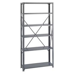 Safco Commercial Gray Steel Shelving Six shelf Shelf Kit