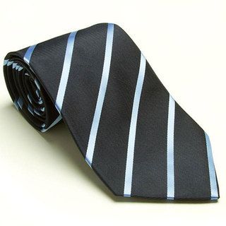 Platinum Ties Mens Blue Avenue Tie