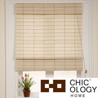 Chicology Kyoto Cappuccino Roman Shade (24 In. X 72 In.)