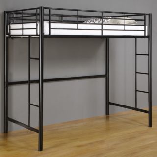 Twin Loft Bed with Built In Ladder